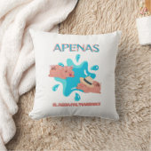 「アペナス・エル・アグアパル・マラーノ」豚引用文 クッション (ブランケット)