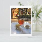 アペリティフ招待状 出欠カード (スタンド正面)