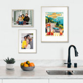 アペリティボスピリッツ編集可能図解入りの、写真付きの休暇 ポスター