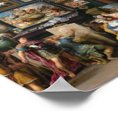 アペレス絵画ズカンパスバイウィレム・ヴァン・ヘクト ポスター (角)