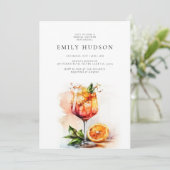 アペロエレガントルスピリッツブライダルシャワー招待 招待状 (スタンド正面)