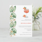 アペロスピリッツオレンジブライダルシャワー 招待状 (スタンド正面)