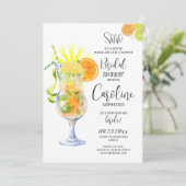 アペロスピリッツカクテルイタリアンスタイルブライダルシャワー 招待状 (スタンド正面)