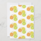 アペロスピリッツカクテルイタリアンスタイルブライダルシャワー 招待状 (裏面)