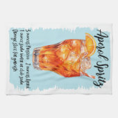 アペロスピリッツカクテルレシピ キッチンタオル (横)