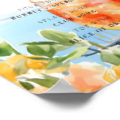 アペロスピリッツバーサインアマルフィブライダルシャワー ポスター (角)