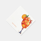 アペロスピリッツパーティーインザハウスブライダルシャワー スタンダードカクテルナプキン (角)