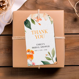 アペロスピリッツフローラブライダルシャワーメッセージカード ギフトタグ