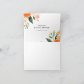 アペロスピリッツフローラブライダルシャワー座席表 サンキューカード (内部)