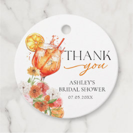 アペロスピリッツブライダルシャワーメッセージカード フェイバータグ