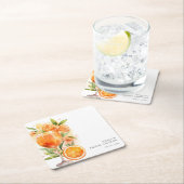 アペロスピリッツブライダルシャワー スクエアペーパーコースター (インサイチュ)