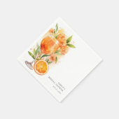 アペロスピリッツブライダルシャワー スタンダードカクテルナプキン (角)