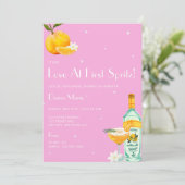 アペロスピリッツメインスクイーズブライダルシャワー招待状 招待状 (スタンド正面)