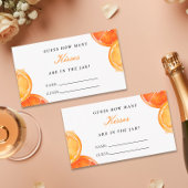 アペロスピリッツ何人のキスブライダルシャワー エンクロージャーカード