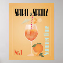 アペロスピリッツ・カクテル | 鮮やか Spritz Drink