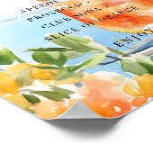 アペロスピリッツAmalfiサインシグネチャードリンク ポスター (角)