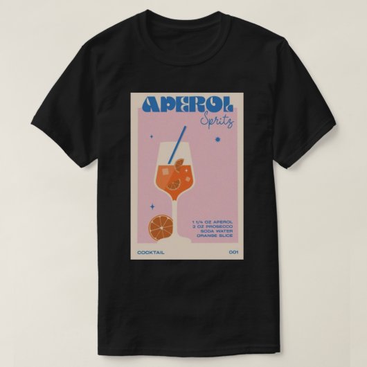 アペロスピリットレトロ Tシャツ (デザイン正面)