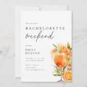 アペロルスピリッツバチェロレッテウィークエンド 招待状 (正面)