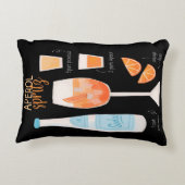 アペロルスプリッツカクテル アクセントクッション (裏面)