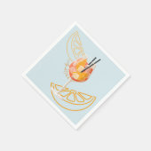 アペロル時計 スタンダードカクテルナプキン (角)