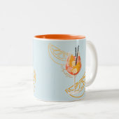 アペロル時計 ツートーンマグカップ (正面右)