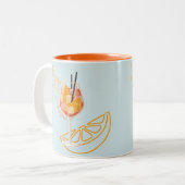 アペロル時計 ツートーンマグカップ (正面左)