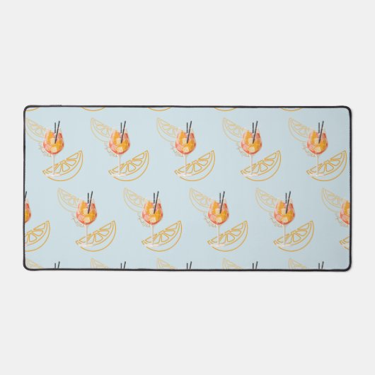 アペロル時計 デスクマット (正面)