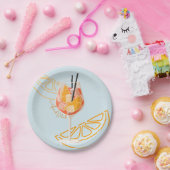 アペロル時計 ペーパープレート (パーティー)