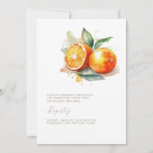 アペロールスプリッツで華やかに ブライダルシャワーの招待状 招待状 (裏面)