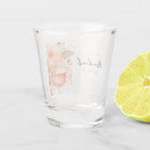 アペロールスプリッツの花嫁シャワー ショットグラス (裏面)