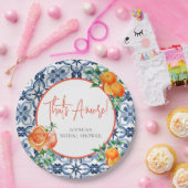 アペロールスプリッツオレンジ ポジターノ ブライダルシャワー ペーパープレート (パーティー)