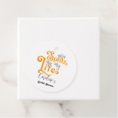 アペロールスプリッツカクテル イタリアンスタイル ブライダルシャワー フェイバータグ (インサイチュ)