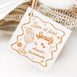 アペロールスプリッツ独身最後の夜会 フェイバータグ