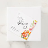 アペロールスプリッツ ウォーターカラーブライダルシャワー フェイバータグ (インサイチュ)