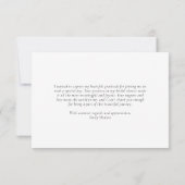 アペロールスプリッツ ウォーターカラー ブライダルシャワー サンキューカード (裏面)