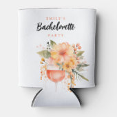 アペロールスプリッツ フラワーバチェロレッテパーティー 缶クーラー (正面)