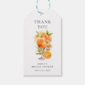 アペロールスプリッツ ブライダルシャワー ギフトタグ (正面)