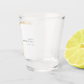 アペロールスプリッツ ブライダルシャワー ショットグラス (右)