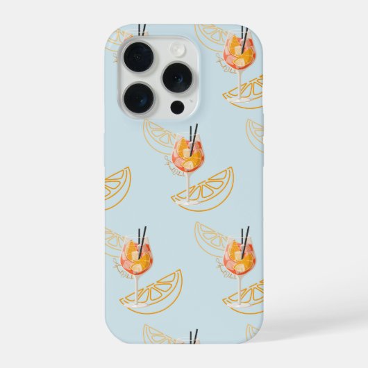  アペロール オクロック iPhoneケース (裏面)