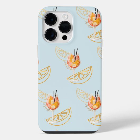 アペロール オクロック iPhoneケース (裏面)