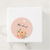 アペロール スプリッツ フラワーブライダルシャワー フェイバータグ (インサイチュ)