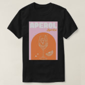 アペロール Tシャツ (デザイン正面)