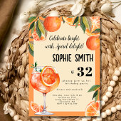 アペロ祝ル歓喜の誕生日で明るい 招待状