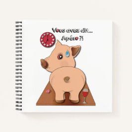 アペロ！（エクリット・アン・ノワール） ノートブック