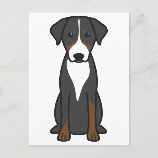 アペンツェラーセネンフント ポストカード (正面)