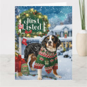 アペンツェラーセンネンフンドフェスティバル不動産仲介業者クリスマス カード (正面)