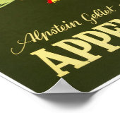 アペンツェラーバーンスイスアペンツェル鉄道旅行 ポスター (角)