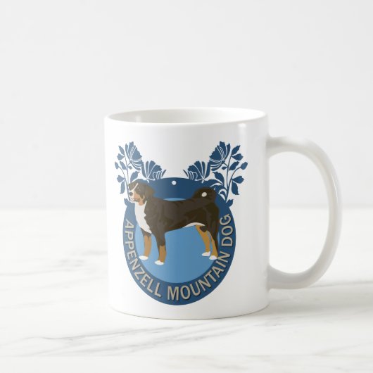 アペンツェル山犬 コーヒーマグカップ (右)