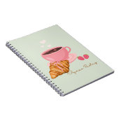アペールパティシリーかわいい ノートブック (右側)
