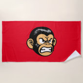 アペ怒ー ビーチタオル (正面)